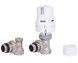 Термостатический набор для радиатора Thermo Alliance Standart 1/2" угловой TAS352W15