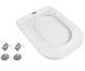 Сиденье для унитаза Qtap Nando White, с микролифтом, Slim Duroplast, Quick Release QT12991222AW - QT12991222AW - 6