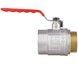 Кран шаровой прямой Thermo Alliance Standart 2" ВН для воды, PN40, рычаг, латунь SD605NW50PN40 - SD605NW50PN40 - 5