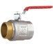 Кран шаровой прямой Thermo Alliance Standart 2" ВН для воды, PN40, рычаг, латунь SD605NW50PN40 - SD605NW50PN40 - 1
