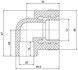 Уголок PPR BLUE OCEAN 20х1/2", 90&deg; ВР BOIT902001XXX - BOIT902001XXX - 2