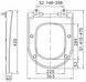 Сидіння для унітазу Qtap 430x363x60 мм з мікроліфтом Slim Duroplast, MagLock QTSC179W48915 - QTSC179W48915 - 2