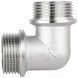Уголок латунный Thermo Alliance Forte 1"НРх1"НР никелированный SF37325