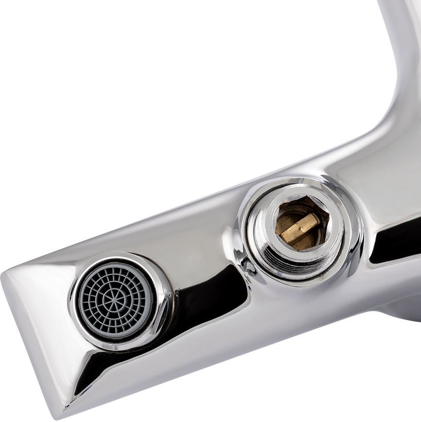 Смеситель для ванны QTAP Pivoňka QTPIV3013102DC с коротким изливом - QTPIV3013102DC