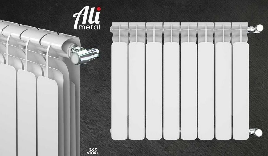 Радіатор біметалевий SIRA Ali Metal 500/95 - S50095B-