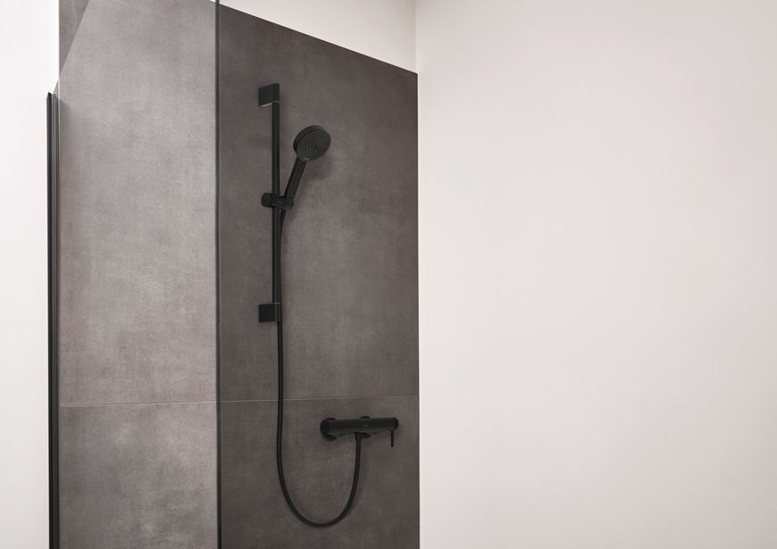Смеситель для душа HANSGROHE Finoris Matt Black 76620670 черный матовый - 76620670