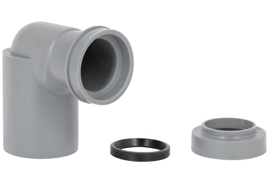 Коліно редукційне каналізаційне Ostendorf-OSMA HT-System PLUS d40/32&times;88&deg; SD00057600