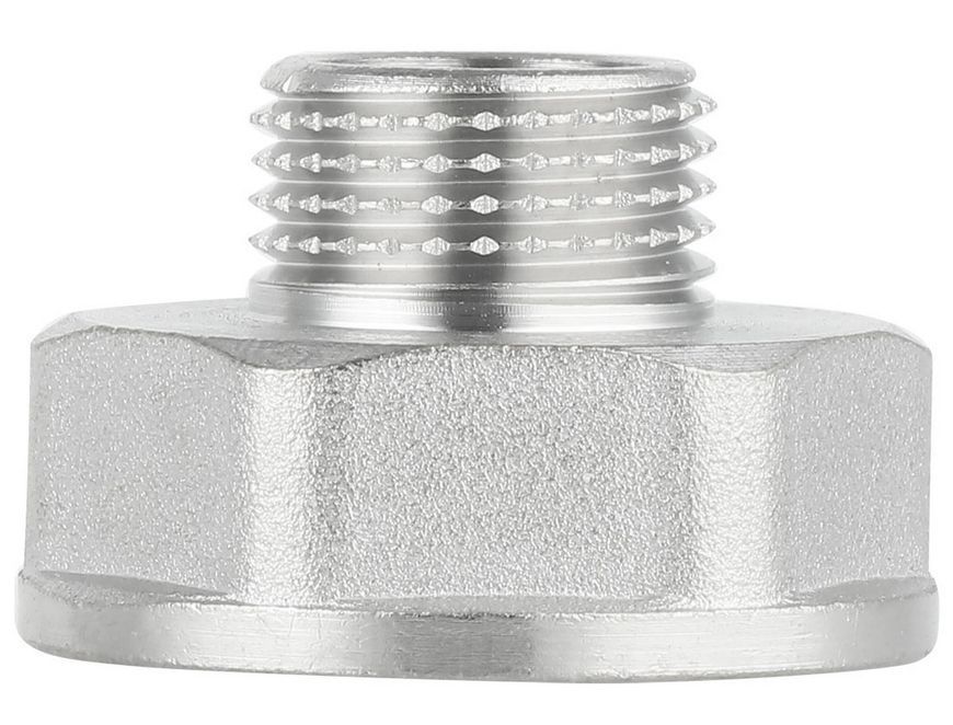 Переходник латунный Thermo Alliance Forte 1"ВРх1/2"НР никелированный SF3602515