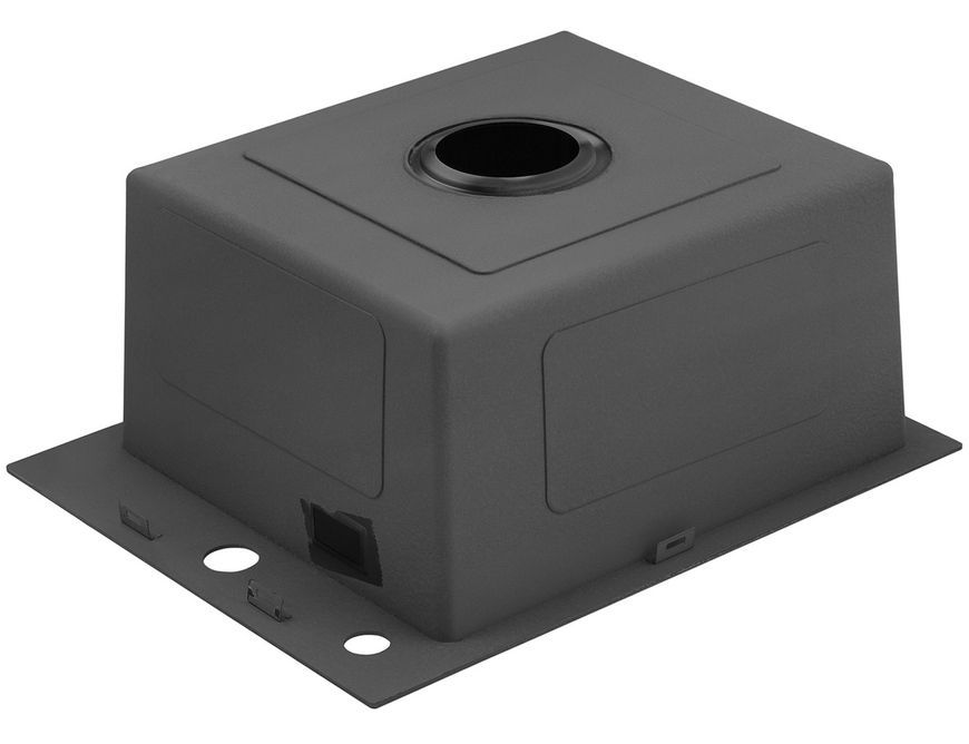 Кухонна мийка Kroner KRP PVD Schwarze-4050HM 3,0/1,0 мм графіт CV035374 - PVD Schwarze-4050HM