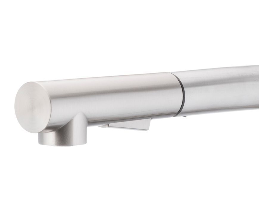 Смеситель для кухни KFA ARMATURA DUERO BASIC INOX с выдвижным изливом 6623-110-22 - 6623-110-22