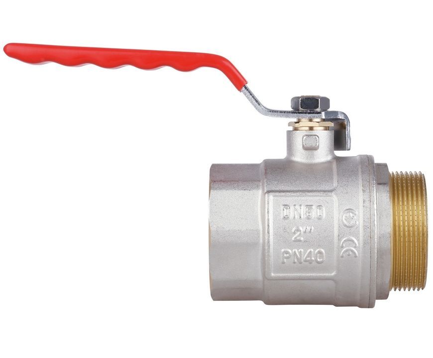 Кран шаровой прямой Thermo Alliance Standart 2" ВН для воды, PN40, рычаг, латунь SD605NW50PN40 - SD605NW50PN40
