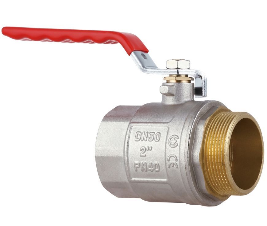 Кран шаровой прямой Thermo Alliance Standart 2" ВН для воды, PN40, рычаг, латунь SD605NW50PN40 - SD605NW50PN40
