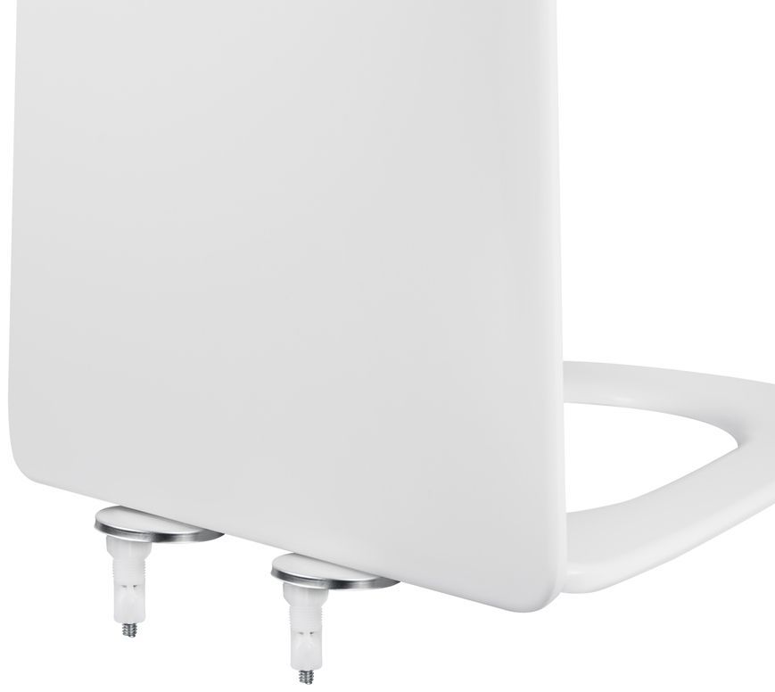 Сидіння для унітаза QTAP Nando з мікроліфтом Slim QT12991222AW - QT12991222AW