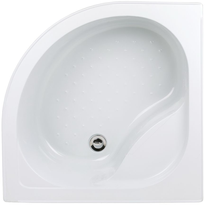 Душова кабіна LIDZ ŁATWA 90x90, високий, скло тоноване 4 мм - LLSC9090SATHIGHGR