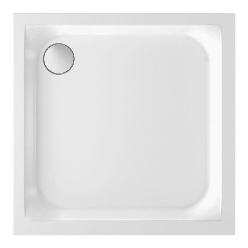 Душовий піддон QTAP Unisquare 309915 90х90 см + сифон UNIS309915