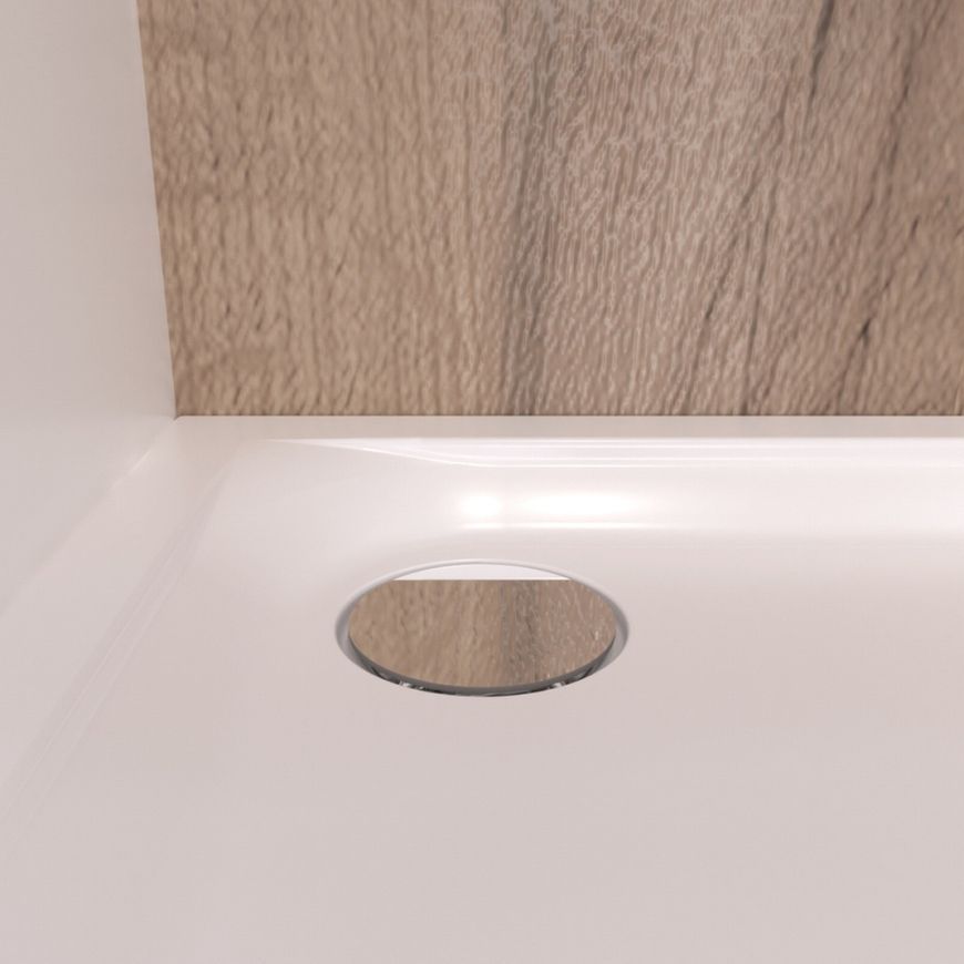 Душовий піддон QTAP Unisquare 309915 90х90 см + сифон UNIS309915