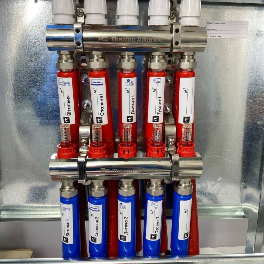 Комплект захисних втулок Thermo Alliance Standart на теплоізоляцію для труби 16 мм + наклейки TAS360W16