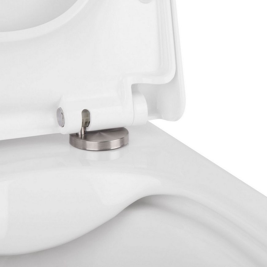 Унітаз підвісний QTAP Tern безобідковий з сидінням Soft-close QT1733052ERW - QT1733052ERW