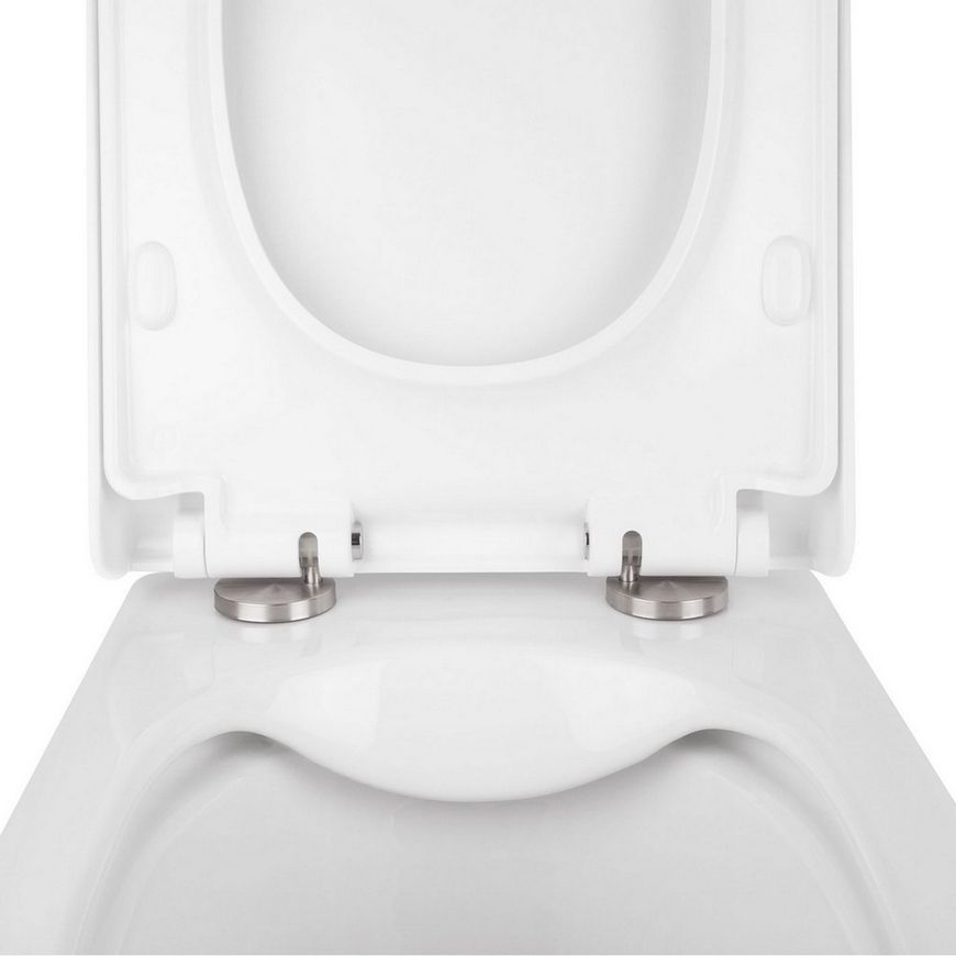 Унітаз підвісний QTAP Tern безобідковий з сидінням Soft-close QT1733052ERW - QT1733052ERW