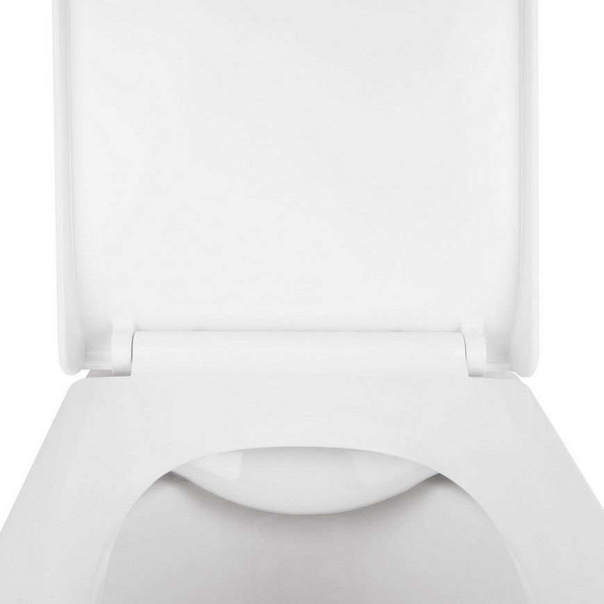 Унітаз підвісний QTAP Tern безобідковий з сидінням Soft-close QT1733052ERW - QT1733052ERW