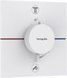 Термостат скрытого монтажа HANSGROHE ShowerSelect Comfort E на 2 функции Matt White 15572700 белый матовый