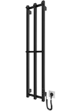 Полотенцесушитель электрический Hygge Family HF Slim 1170х250 черный матовый 3.164.045613.BM - 3.164.045613.BM