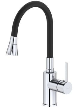 Змішувач для кухні Imprese Argo-S гнучкий вилив f03409001EC 35 мм хром - f03409001EC