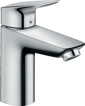 Змішувач для раковини HANSGROHE Logis 100 хром 71104000 з донним клапаном - 71104000