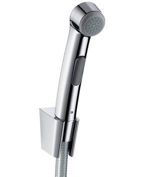 Гігієнічний душ HANSGROHE зі шлангом 125 см та тримачем 32129000 хром - 32129000