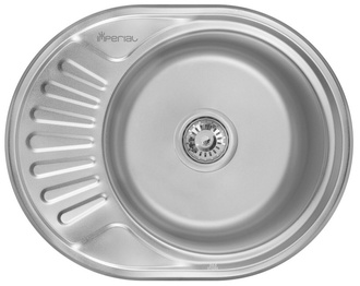 Кухонна мийка IMPERIAL 5745 Satin 0,8 мм (IMP5745SAT) - IMP5745SAT