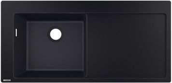Кухонна мийка HANSGROHE S5110-F450 1050х510 крило праворуч Graphiteblack чорний графіт 43330170 - 43330170