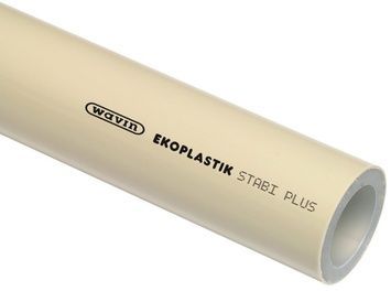 Труба PPR WAVIN EKOPLASTIK Stabi Plus перфорована 110х3,2 - SD00018120