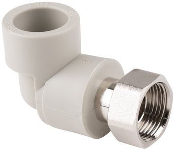 Кутик PPR THERMO ALLIANCE з накидною гайкою 20х1/2" ВР - DSE701