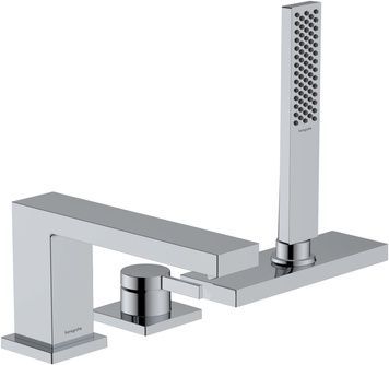 Змішувач для ванни HANSGROHE Tecturis E на 3 отвори з sBox Chrome 73443000 хром - 73443000