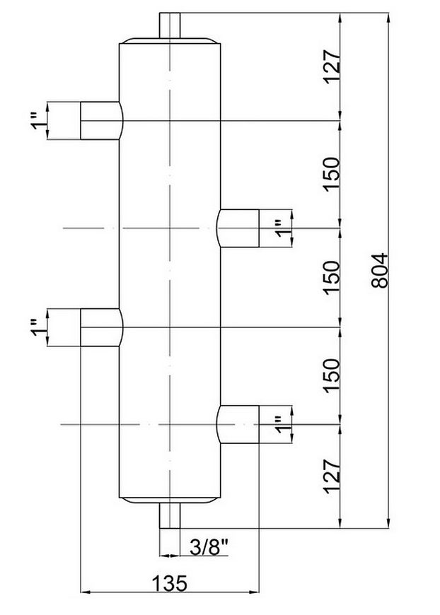 Гідрострілка ICMA 1" №C303 - 92C303AF06