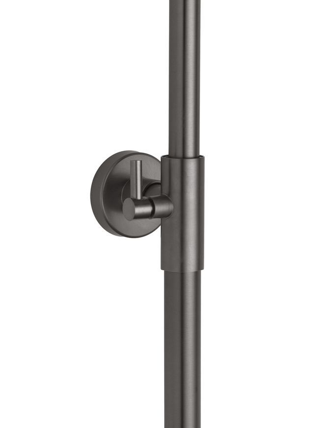 Душевая система Kroner KRP Makon-GRP0637 с изливом, графит, латунь CV035369 - Makon-GRP0637