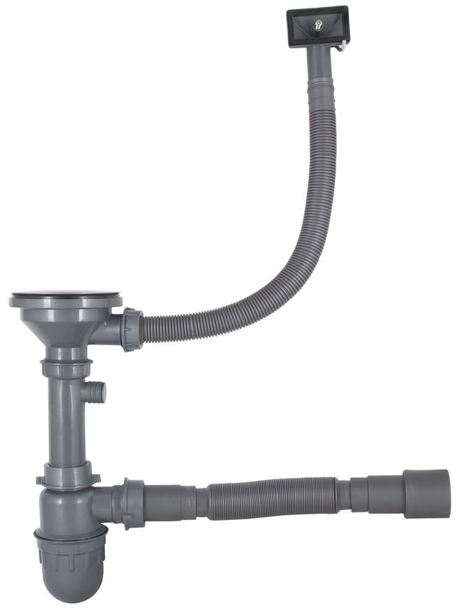 Мойка для кухни врезная Brinex 510-D Satin 0,8 мм BRIN510SAT08 - BRIN510SAT08