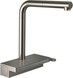 Смеситель для кухонной мойки HANSGROHE Aquno Select M81 250 2jet с вытяжным изливом Sbox Stainless Steel Finish 73830800 нержавеющая сталь - 73830800 - 1