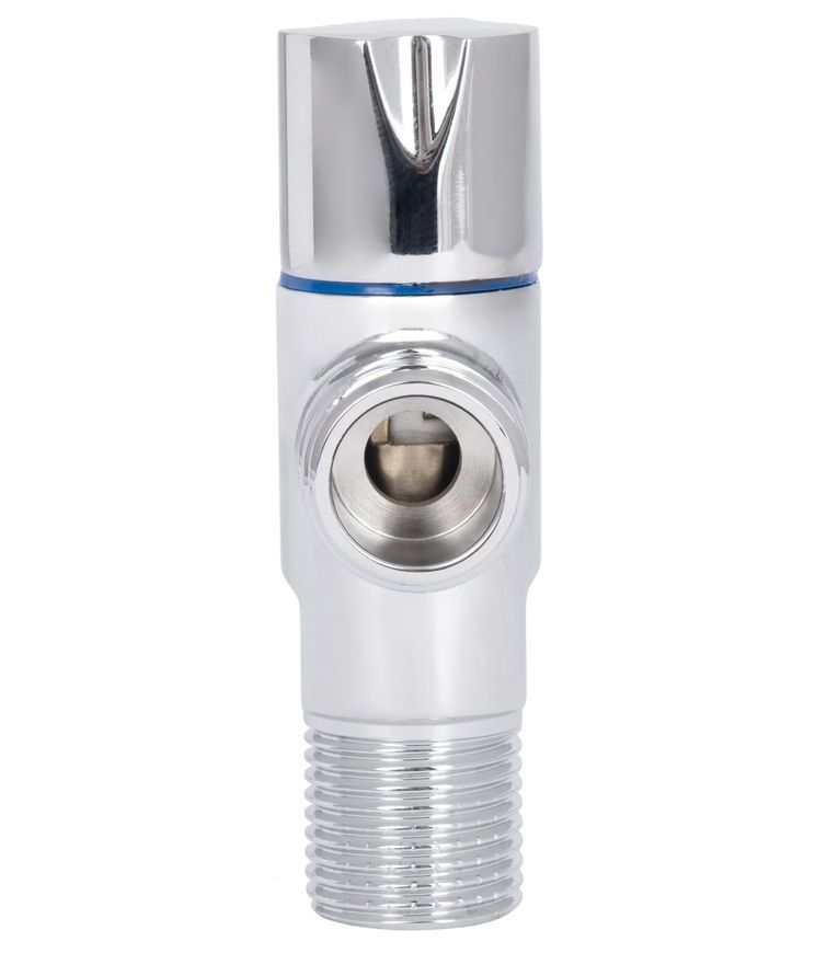 Кран приладовий кутовий Thermo Alliance Standart 1/2" ЗР латунь, керамічна букса SF342W1515