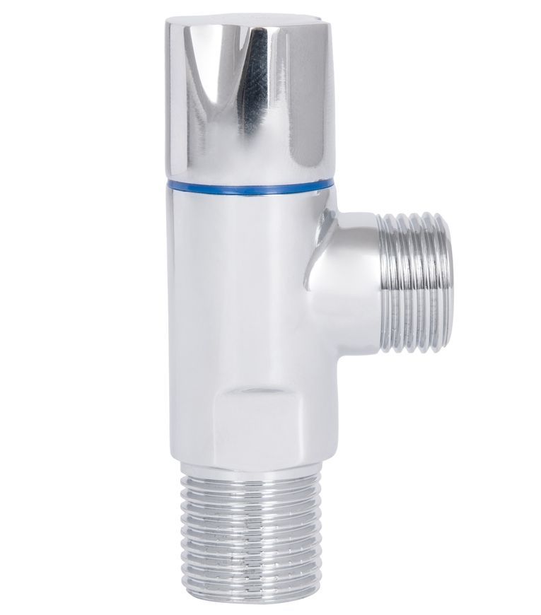 Кран приладовий кутовий Thermo Alliance Standart 1/2" ЗР латунь, керамічна букса SF342W1515