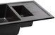 Кухонна мийка з додатковою чашею QTAP CS 7648 Black (QT7648BLA404) - QT7648BLA404 - 4