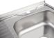Кухонна мийка LIDZ 6060-R Satin 0,6 мм (155) - LIDZ6060RSAT06 - 6