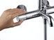 Душова система HANSGROHE Vernis Shape Showerpipe 230 1jet з термостатом і виливом 26284000 хром - 26284000 - 3