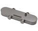 Душевая система Kroner KRP Makon-GRP0637 с изливом, графит, латунь CV035369 - Makon-GRP0637 - 5