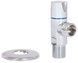 Кран приладовий кутовий Thermo Alliance Standart 1/2" ЗР латунь, керамічна букса SF342W1515