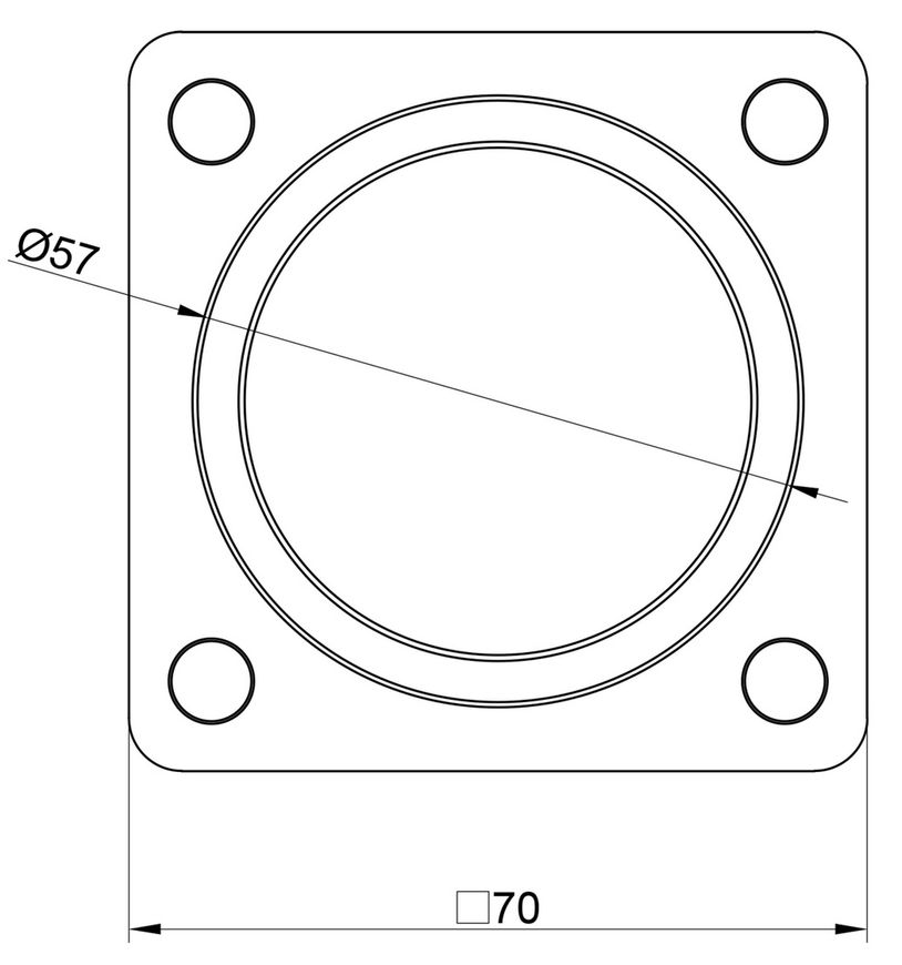 Заглушка для коллектора Icma №790 87790AF05 - 87790AF05