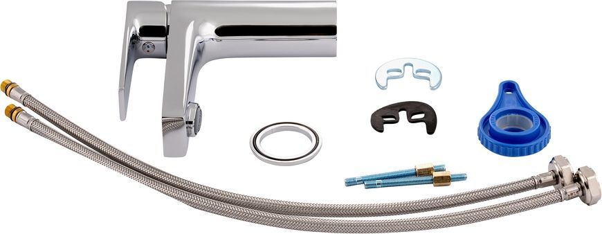 Смеситель для умывальника QTAP Stěnava 10M4310102 - QTST10M4310102