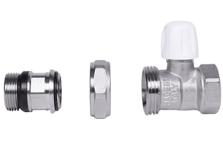 Кран (вентиль) радіаторний Icma 3/4"ВРх3/4"ЗР з антипротіканням прямий без ручки №815+940 82815AE06940 - 82815AE06940