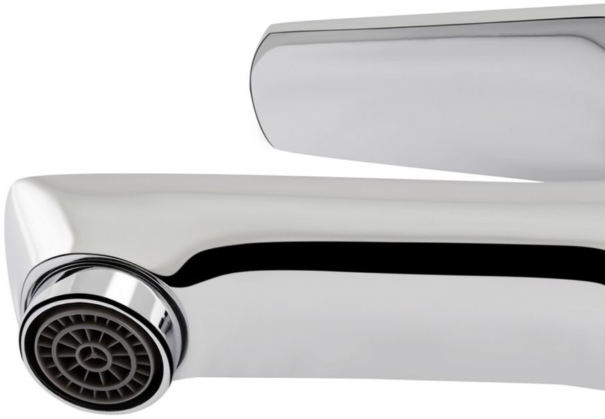 Набір змішувачів QTAP 5 в 1 Ortiz: змішувач для раковини і ванни з душовою стійкою хром QTORTCRM00145596