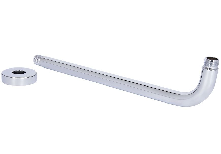 Кронштейн для верхнего душа Qtap Trubice 366 мм круглый QTTRU120CRM45926 Chrome - QTTRU120CRM45926
